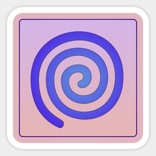 Nazca Spiral Sticker